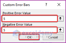 Modify Error Bars