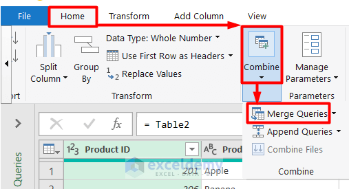 Create Full Outer Join for Matched Values in Excel
