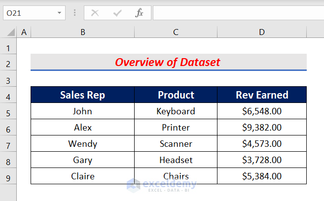 How to Display Tooltip on Mouseover Using VBA in Excel