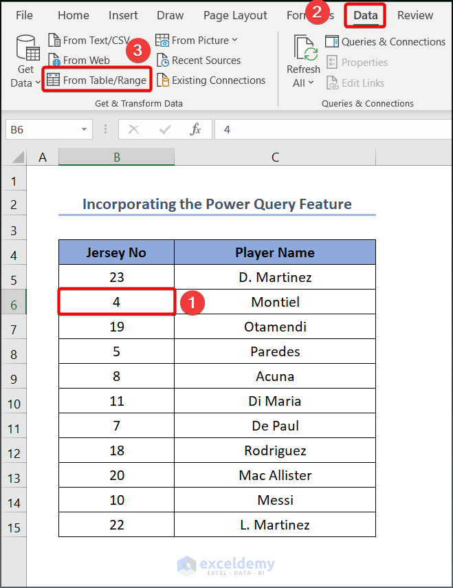 randomize list of names in excel Incorporating the Power Query Feature