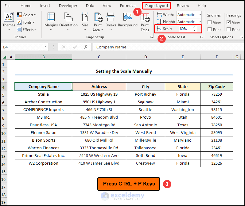 How to Use Scaling Option in Excel (4 Quick Ways) - ExcelDemy