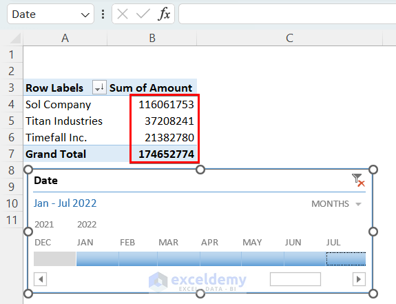 How to Use Timeline Slicer in Excel Pivot Table