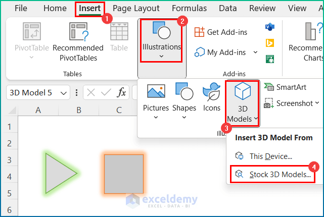 Select Sample Items for Animation in Excel