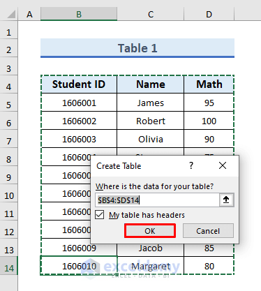 Create Table to Show Dissimilarity Between Connections vs Queries in Excel