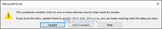 Set Refreshing Option in Beginning to Fix Data Connection Is Not Refreshing in Excel