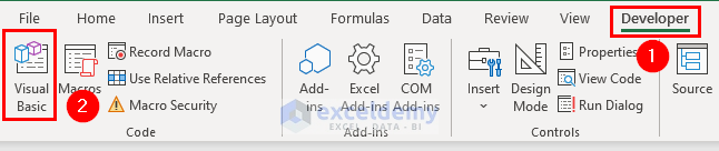 Open VBA Window in Excel