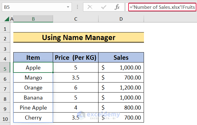 linking two workbooks to find all data connections in excel