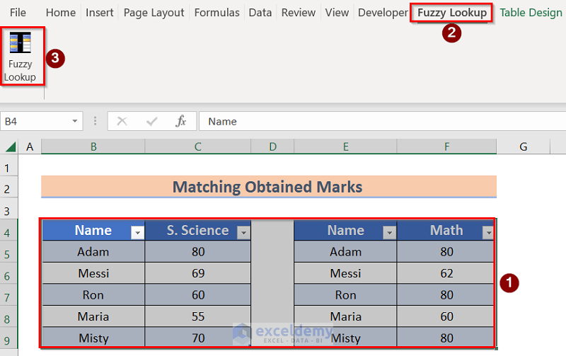 Fuzzy Lookup feature to Use Fuzzy LOOKUP Algorithm in Excel