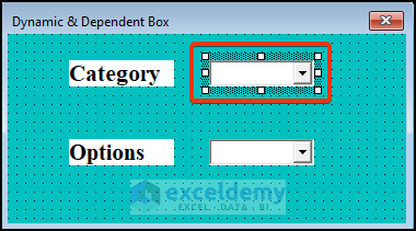 Add a Dynamic and Dependent ComboBox 