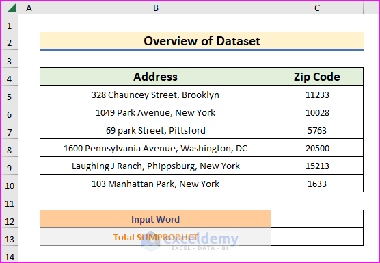 how to count specific words in excel