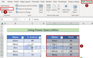 How to Perform Left Outer Join in Excel (2 Easy Methods)