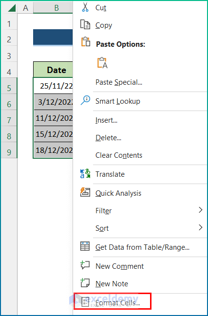 Format Data and Modification to Create Loan Pipeline Report in Excel