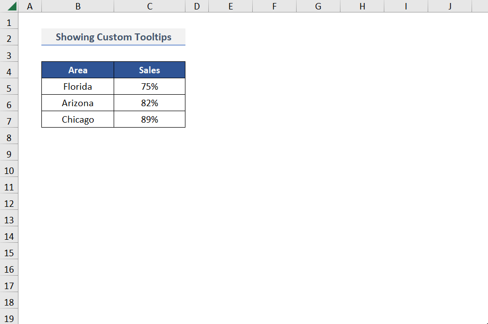 How to Create a Tooltip in Excel Chart (Easy Steps)