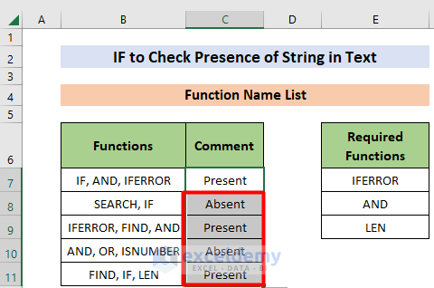 If Statement Contains Multiple Words Output of AutoFill in Excel