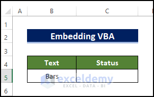 dataset for applying vba method
