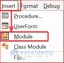 insert module