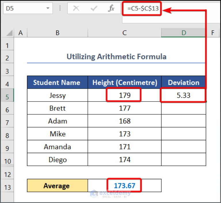 How to Calculate Variance and Standard Deviation in Excel