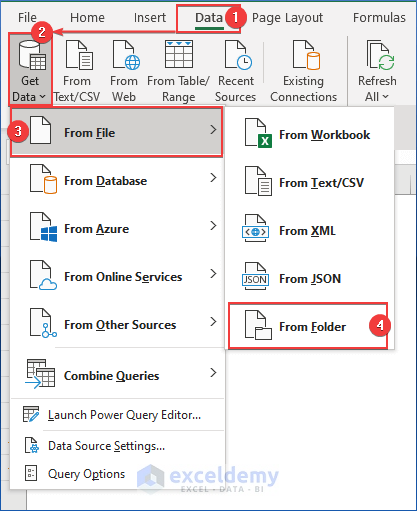 Utilizing Get Data Command to Create a Metadata Extractor in Excel