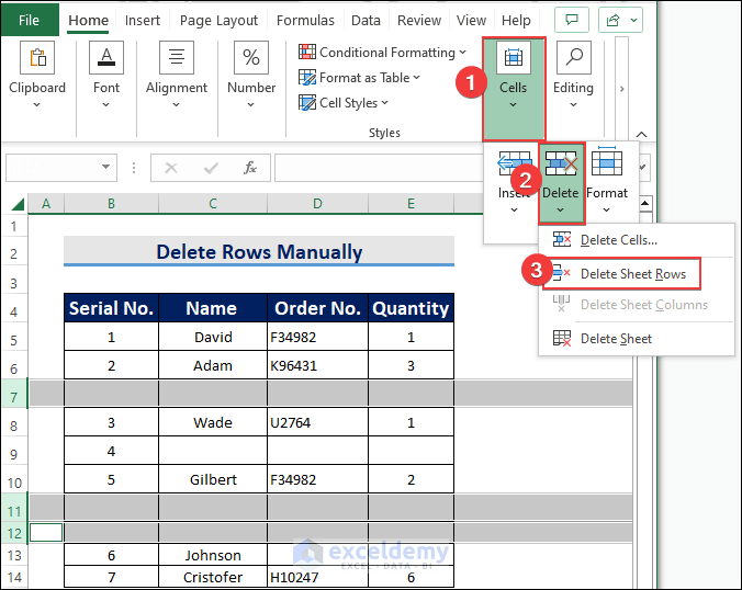 Reduce Excel File Size Manually