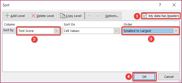 Sort Bar Chart in Descending Order Using Sort Tool