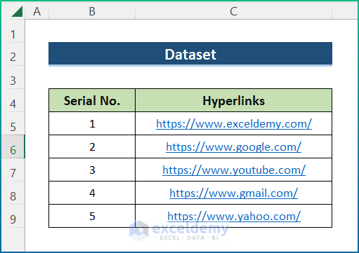 How to Stop Excel from Auto Formatting Hyperlinks Dataset