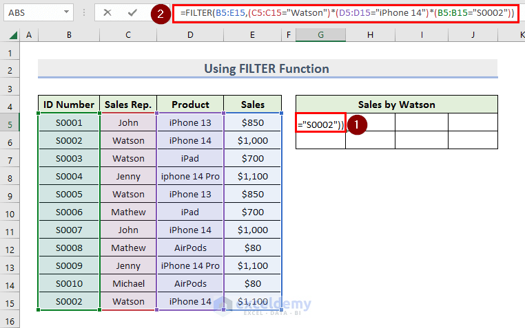Inserting FILTER Formula to Custom Autofilter with More Than 2 Criteria