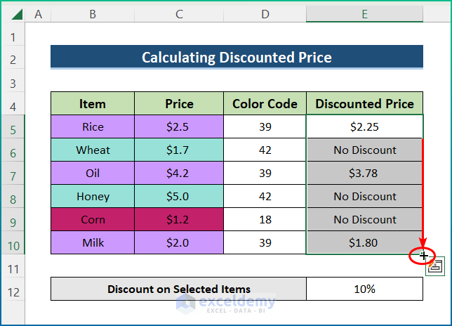 Excel If Statement Based on Cell Color