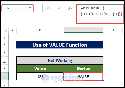 Cell in Text Format Due to LEFT/RIGHT Functions