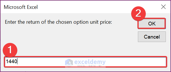 Inserting the Chosen Option unit price in the input box