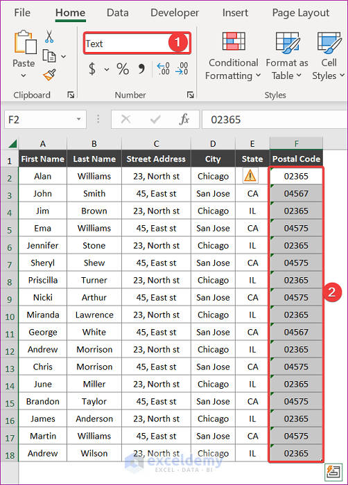 converting into text format