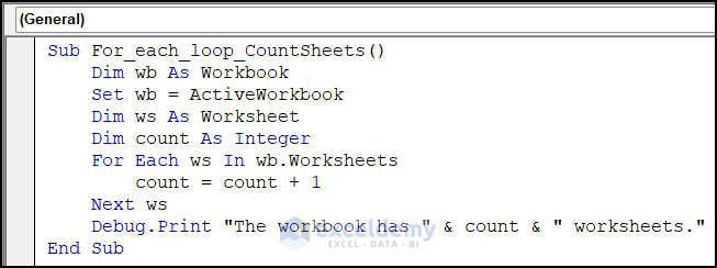 VBA code of using for loop continue to get sales data
