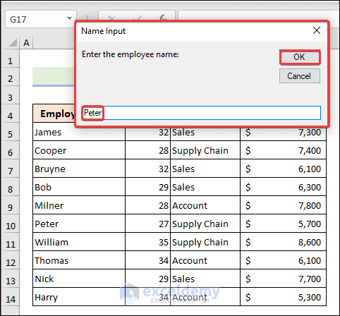 Insertion of name to lookup from the datatable