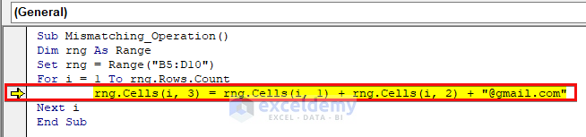 Debugging VBA Code to Find the Error Source