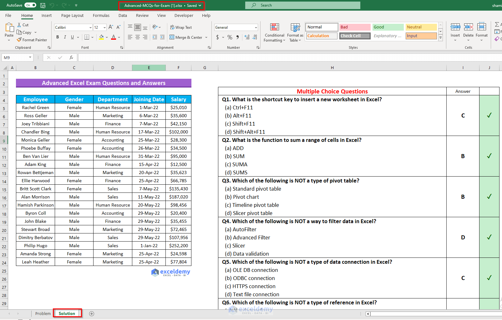 Soluation-of-Advanced-MCQs-for-Exam