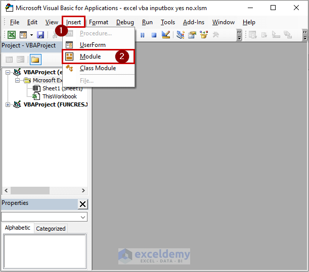 Creating a new module