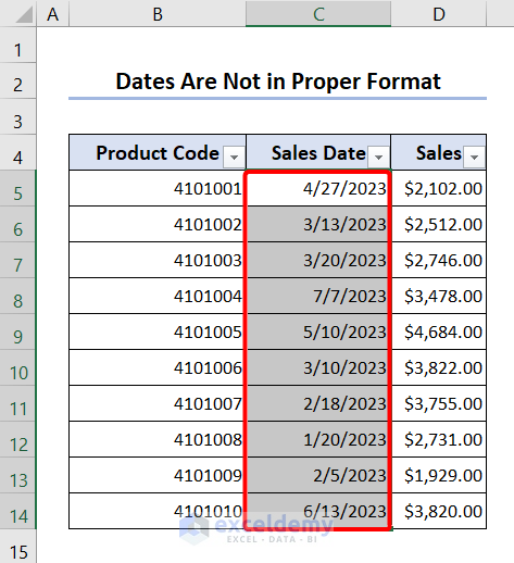 Date inputs changed into date format from text format