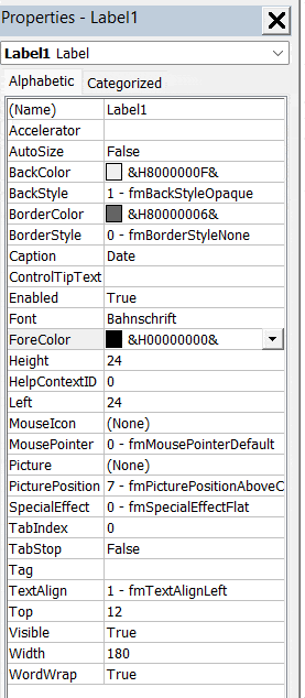 Choosing Font Color
