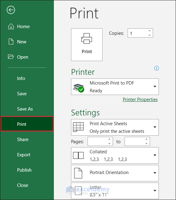 Command to Show Changed Print Area in Print Preview
