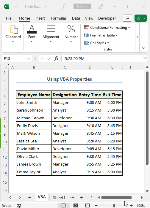 Overview of Excel row and column limit