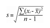 Sample Standard Deviation