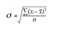 Population Standard Deviation