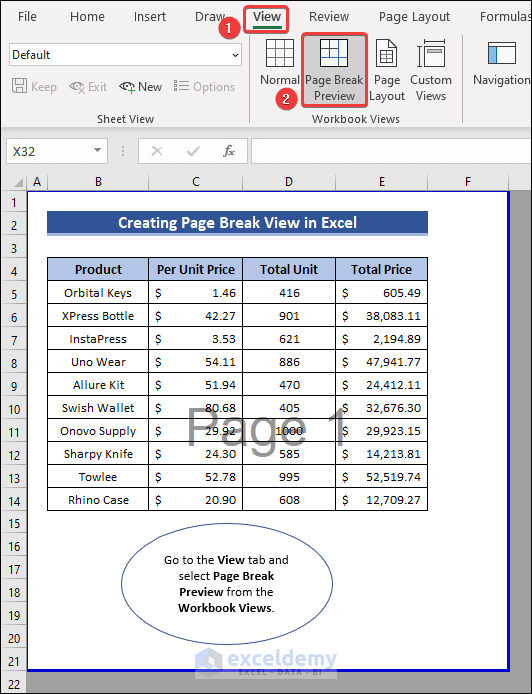 Understanding Views in Excel (A Complete Guideline) - ExcelDemy