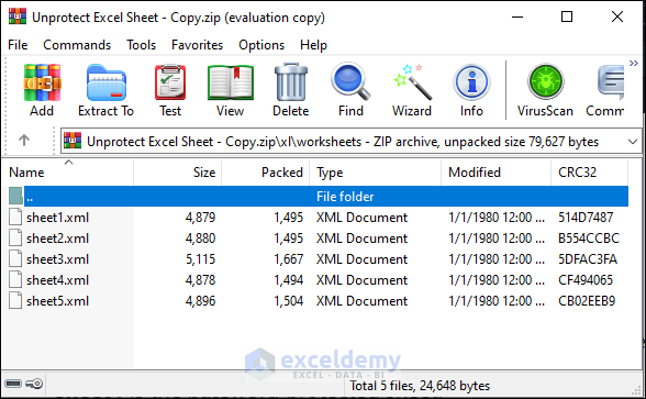 14-Excel file in .xml extension