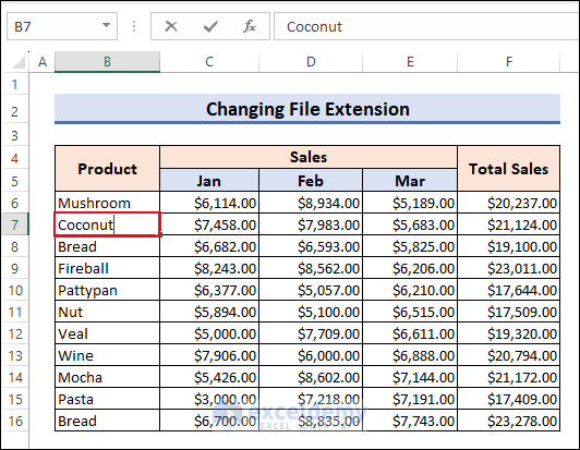 16-Editing unprotected Excel sheet