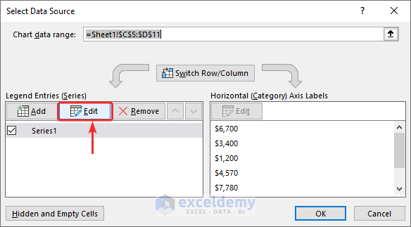 Select Data Source dialog box