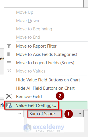 changing field value settings