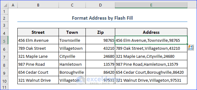 Excel Address Box Excel Address Format (All Things You Need to Know) - ExcelDemy