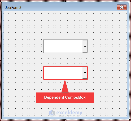 UserForm with a Dependent ComboBox to filter data in Excel