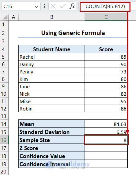 Finding Sample Size