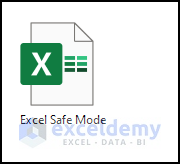 creating a shortcut for the Excel application